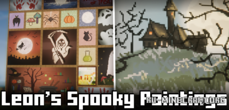  Leons Spooky Paintings  Minecraft 1.21.8