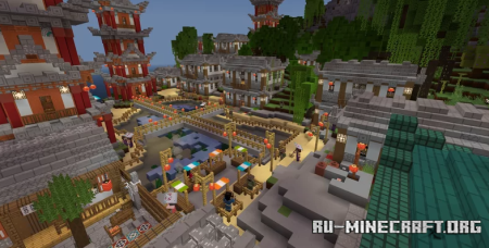  Chinese City  Minecraft