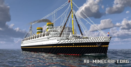  S.S. Nieuw Amsterdam 1938  Minecraft