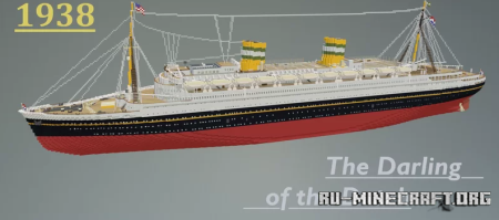  S.S. Nieuw Amsterdam 1938  Minecraft