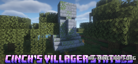 Cinchs Villager Statues  Minecraft 1.21.8