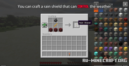  Rain Shield  Minecraft 1.21.8