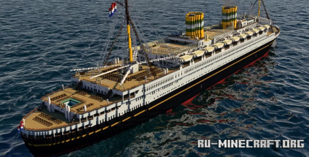  S.S. Nieuw Amsterdam 1947 - 1952  Minecraft