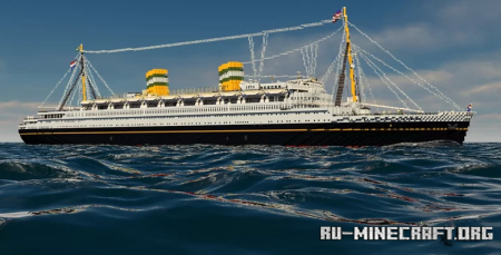  S.S. Nieuw Amsterdam 1947 - 1952  Minecraft