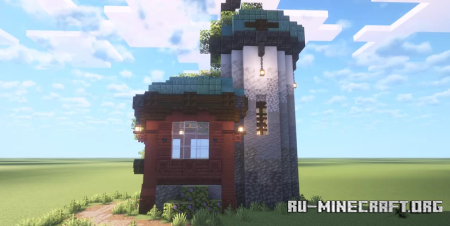  House Castle Mangrove  Minecraft