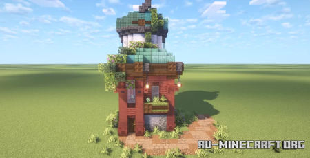  House Castle Mangrove  Minecraft