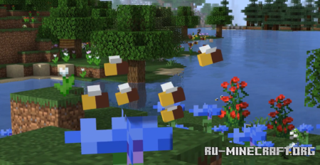  Swarm Of Bees  Minecraft 1.21.8