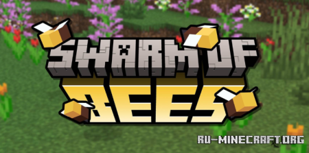  Swarm Of Bees  Minecraft 1.21.8