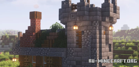  Survival Castle House  Minecraft