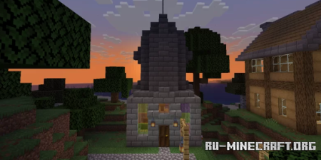  Small Town by a coast (WIP)  Minecraft