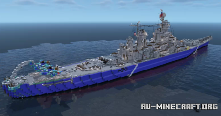  USS Missouri (1945)  Minecraft