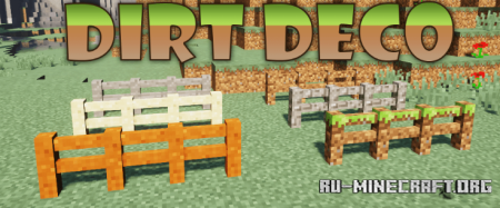  Dirt Deco  Minecraft 1.21.1