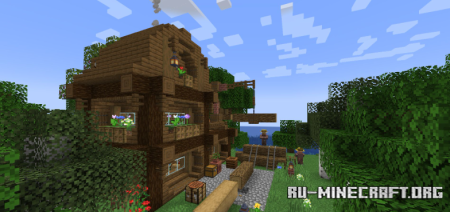  Sawmill House  Minecraft 1.21.8