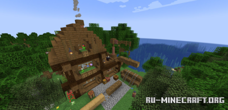  Sawmill House  Minecraft 1.21.8