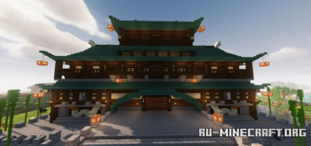  Chinese palace by tempis335  Minecraft