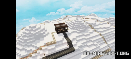  Rollercoaster on the Mountain  Minecraft