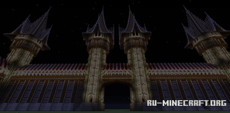  Medieval wall with towers  Minecraft