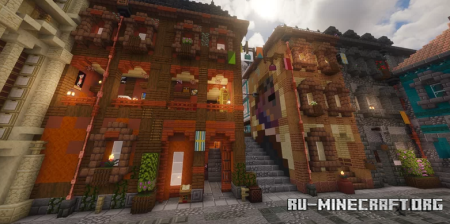 restaurant fully decorated  Minecraft