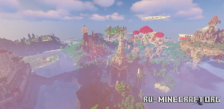  Fantasy Village by Silveran666  Minecraft