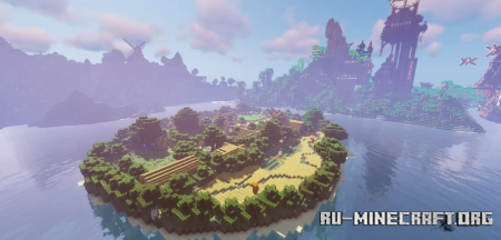  Fantasy Village by Silveran666  Minecraft
