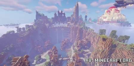  Fantasy Village by Silveran666  Minecraft