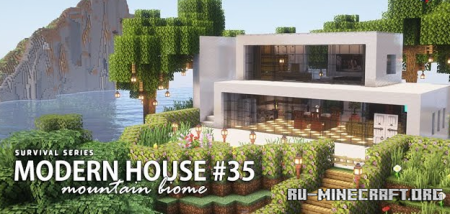  Survival Modern House 35  Minecraft