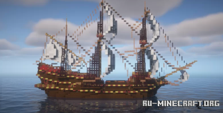  The Golden Hind by IgnjAtije  Minecraft