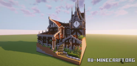  Medieval House by elaineandsparky  Minecraft