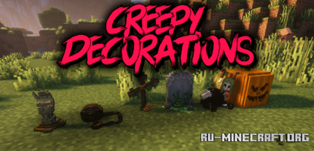 Creepy Decorations  Minecraft 1.20.1