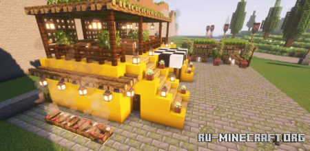  Cafe Shop by JrMint32  Minecraft