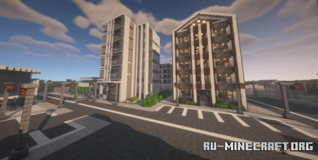  Small City Map  Minecraft