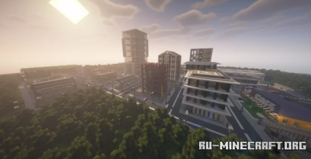  Small City Map  Minecraft