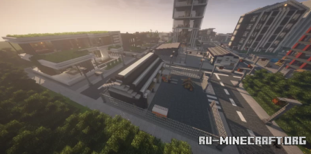  Small City Map  Minecraft