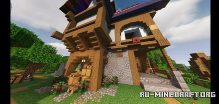  Gradient house by tempis335  Minecraft