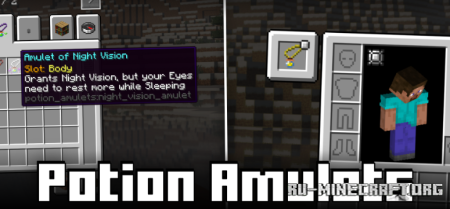  Potion Amulets  Minecraft 1.20.1