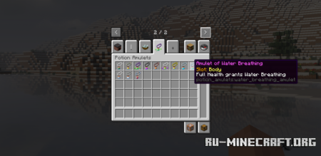  Potion Amulets  Minecraft 1.20.1