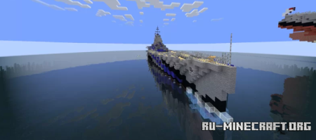  Blue steam ship  Minecraft