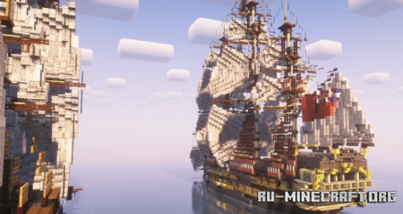  HMS Captain, ship of the line  Minecraft