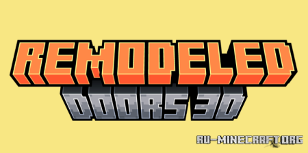  Remodeled Doors 3D  Minecraft 1.21.8