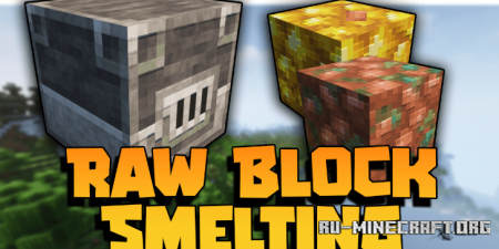  Raw Block Smelting  Minecraft 1.20.1