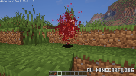 BN Blood Particles  Minecraft 1.21.4