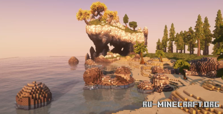  Fantasy Seaside Cliff  Minecraft