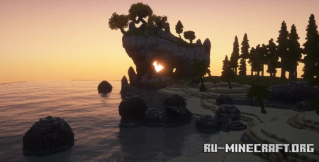  Fantasy Seaside Cliff  Minecraft
