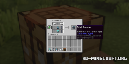 Craft Trial Spawner & Keys  Minecraft 1.21.8
