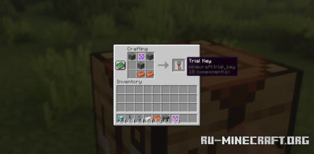  Craft Trial Spawner & Keys  Minecraft 1.21.8