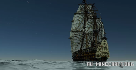  Moonlight Tempest - Pirate Ship  Minecraft