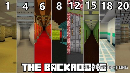  Faithful Backrooms  Minecraft 1.20.1