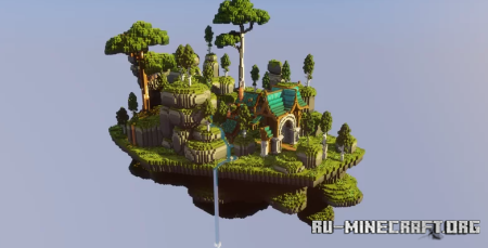  Azure Canopy Lobby  Minecraft