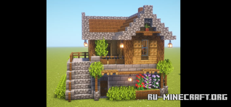  Survival House 2 by JamesBuildsMC  Minecraft