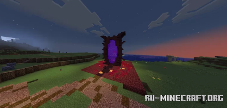 Angular nether portal  Minecraft
